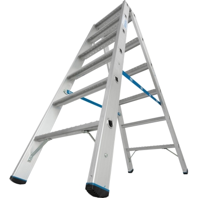 Drabina dwustronna Stabilo DoppelLeiter 2x6 st. R13 (wys. rob. 2,95m)