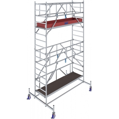 Rusztowanie aluminiowe Krause Stabilo 10 (0,75x2,00m) wys. rob. 5,40m