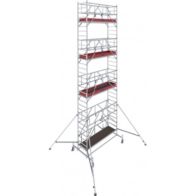 Rusztowanie aluminiowe Krause Stabilo 10 (0,75x2,50m) wys. rob. 9,40m