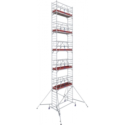 Rusztowanie aluminiowe Krause Stabilo 10 (0,75x2,50m) wys. rob. 12,40m