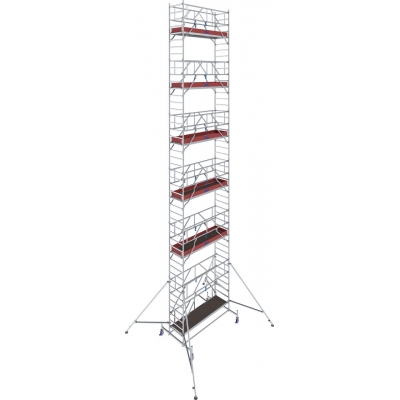 Rusztowanie aluminiowe Krause Stabilo 10 (0,75x2,00m) wys. rob. 13,40m