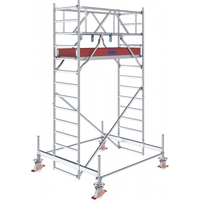 Rusztowanie aluminiowe Krause Stabilo 100 (0,75x2,00m) wys. rob. 4,50m