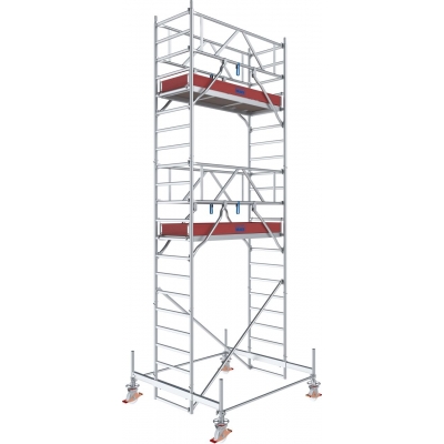 Rusztowanie aluminiowe Krause Stabilo 100 (0,75x2,00m) wys. rob. 6,50m