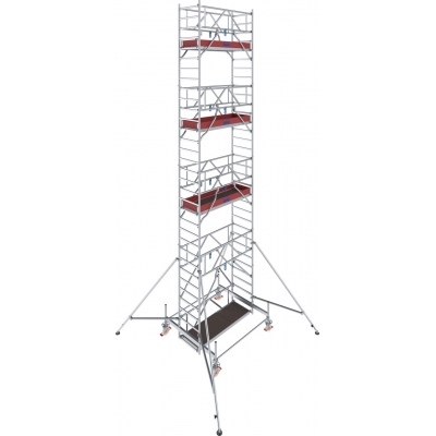 Rusztowanie aluminiowe Krause Stabilo 100 (0,75x2,00m) wys. rob. 9,50m