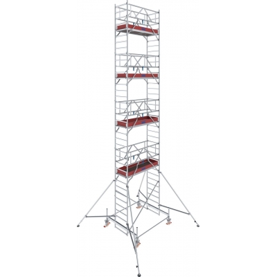 Rusztowanie aluminiowe Krause Stabilo 100 (0,75x2,00m) wys. rob. 10,50m