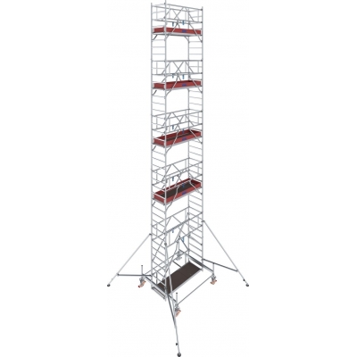 Rusztowanie aluminiowe Krause Stabilo 100 (0,75x2,00m) wys. rob. 11,50m