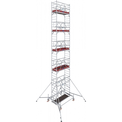 Rusztowanie aluminiowe Krause Stabilo 100 (0,75x2,00m) wys. rob. 11,50m
