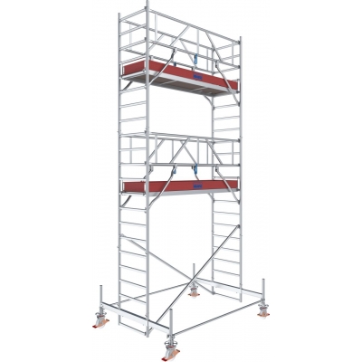 Rusztowanie aluminiowe Krause Stabilo 100 (0,75x2,50m) wys. rob. 6,50m
