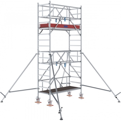 Rusztowanie aluminiowe Krause Stabilo 1000 (0,75x2,00m) wys. rob. 5,30m