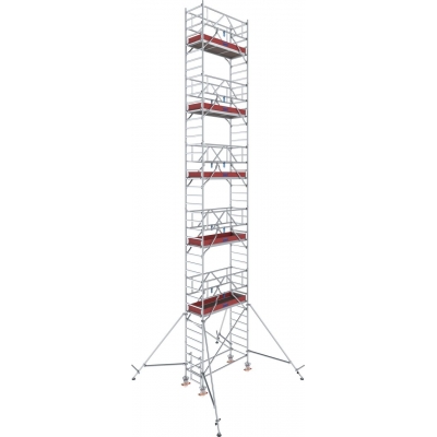 Rusztowanie aluminiowe Krause Stabilo 1000 (0,75x2,00m) wys. rob. 12,30m