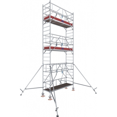 Rusztowanie aluminiowe Krause Stabilo 1000 (0,75x2,50m) wys. rob. 7,30m