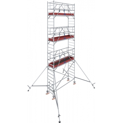 Rusztowanie aluminiowe Krause Stabilo 1000 (0,75x2,50m) wys. rob. 8,30m