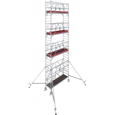 Rusztowanie aluminiowe Krause Stabilo 1000 (0,75x2,50m) wys. rob. 9,30m