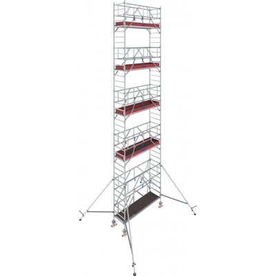 Rusztowanie aluminiowe Krause Stabilo 1000 (0,75x2,50m) wys. rob. 11,30m