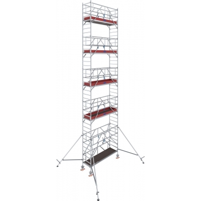 Rusztowanie aluminiowe Krause Stabilo 1000 (0,75x2,50m) wys. rob. 11,30m