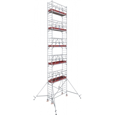 Rusztowanie aluminiowe Krause Stabilo 1000 (0,75x2,50m) wys. rob. 12,30m