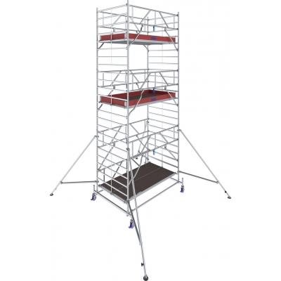 Rusztowanie aluminiowe Krause Stabilo 50 (1,50x2,50m) wys. rob. 7,40m