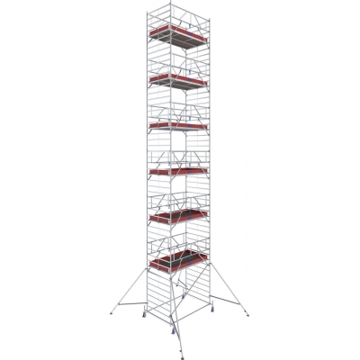 Rusztowanie aluminiowe Krause Stabilo 50 (1,50x2,50m) wys. rob. 14,40m