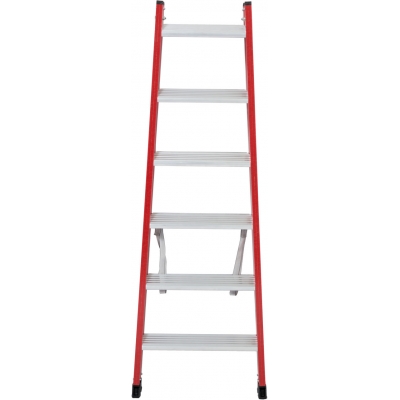 Drabina dwustronna Krause 2x6 stopnie (wys. rob. 2,85m)