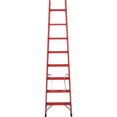 Drabina dwustronna Krause 2x8 szczebli (wys. rob. 3,55m)