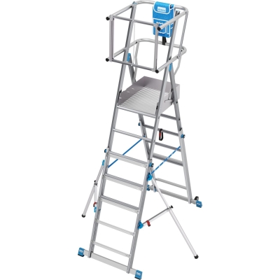 Jezdny podest roboczy z regulowaną wysokością SkyMatic wys. rob. 3,30 - 4,35m
