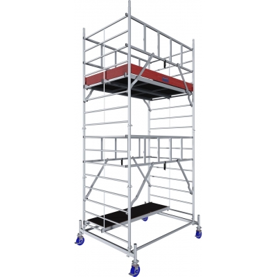 Rusztowanie aluminiowe Krause ProTec XXL (1,35x2,00m) wys. rob. 5,30m