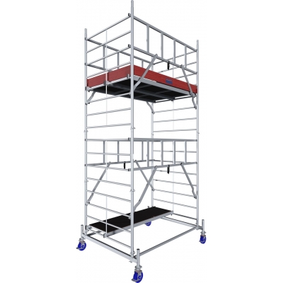 Rusztowanie aluminiowe Krause ProTec XXL (1,35x2,00m) wys. rob. 5,30m