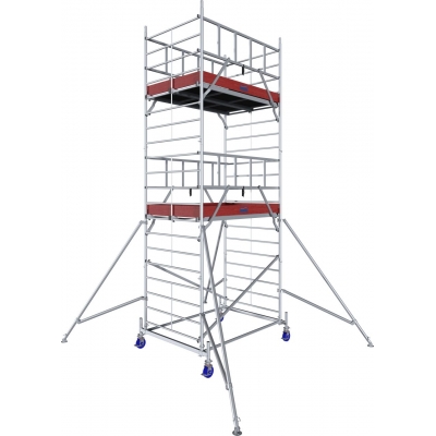 Rusztowanie aluminiowe Krause ProTec XXL (1,35x2,00m) wys. rob. 6,30m