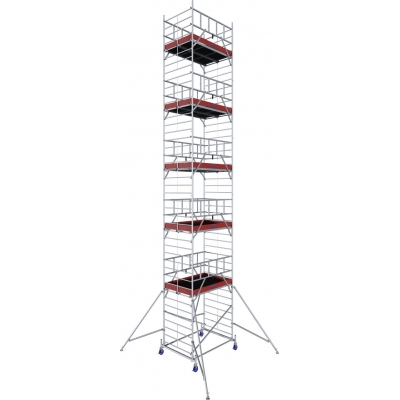 Rusztowanie aluminiowe Krause ProTec XXL (1,35x2,00m) wys. rob. 12,30m