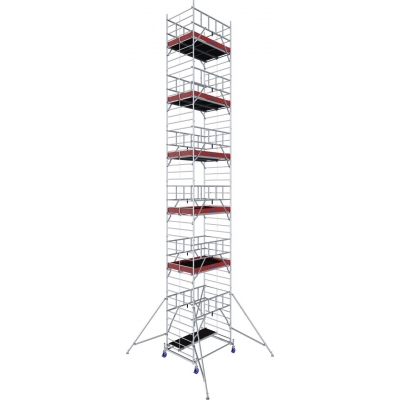 Rusztowanie aluminiowe Krause ProTec XXL (1,35x2,00m) wys. rob. 13,30m