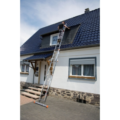 Drabina Krause Fabilo 2x12 szczebli rozsuwana (wys. rob. 6,85m)