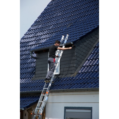 Drabina Krause Fabilo 2x12 szczebli rozsuwana (wys. rob. 6,85m)