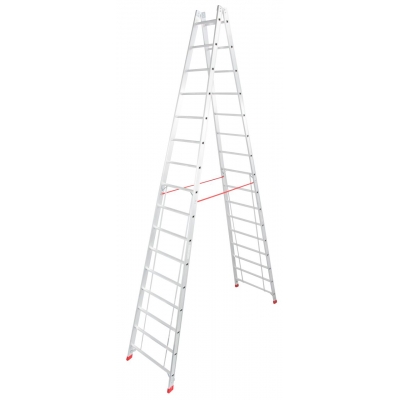 Drabina Krause Stabilo 2x16 szczebli (wys. rob. 5,75m)