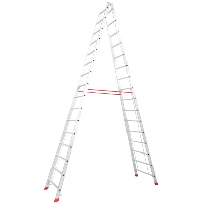 Drabina Krause Stabilo 2x16 szczebli (wys. rob. 5,75m)