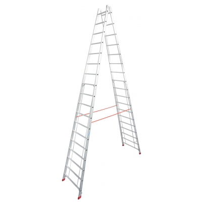 Drabina Krause Stabilo 2x18 szczebli (wys. rob. 6,25m)