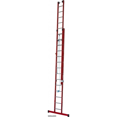 Drabina rozsuwana Krause 2x20 szczebli (wys. rob. 10,90m)