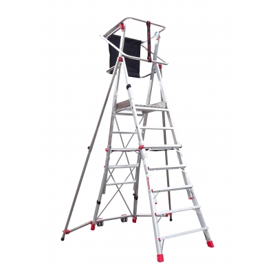 Platforma robocza PLS5.7 z bocznymi stabilizatorami (wys. rob. 3,30m/4,38m)