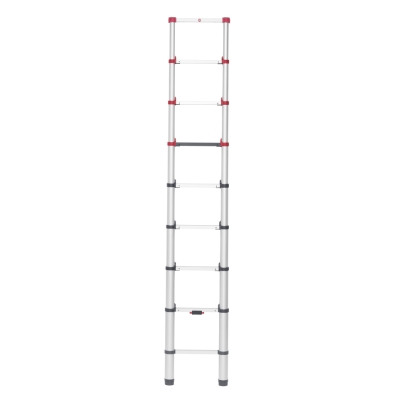 Drabina aluminiowa teleskopowa 1x9 Hailo T80 FlexLine (wys. rob. 3,40m)