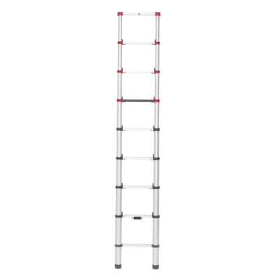 Drabina aluminiowa teleskopowa 1x9 Hailo T80 FlexLine (wys. rob. 3,40m)