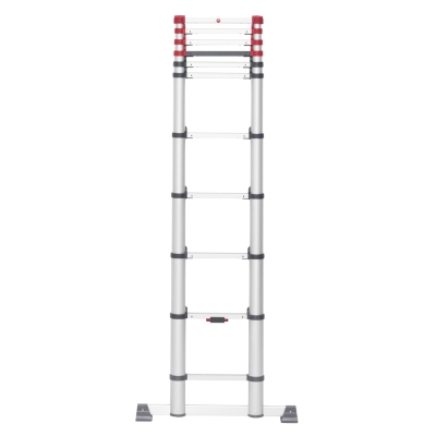 Drabina aluminiowa teleskopowa 1x11 Hailo T80 FlexLine (wys. rob. 3,97m)