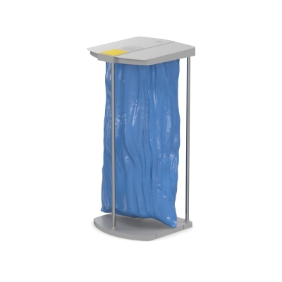 Kosz na śmieci, odpady HAILO ProfiLine MSS XXXL - Aluminium 120L