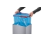 Kosz na śmieci, odpady Big-Box Swing L - Srebrny 35L