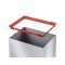 Kosz na śmieci, odpady Big-Box Swing XL - Srebrny 52L