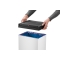Kosz na śmieci, odpady Big-Box Swing XL - Biały 52L