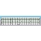 Rusztowanie ramowe (elewacyjne) 510m2 (51m x 10m) PIN, ramy stalowe, podesty drewniane 3m