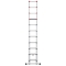 Drabina aluminiowa teleskopowa 1x11 Hailo T100 FlexLine (wys. rob. 4,20m)