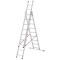 Drabina aluminiowa 3x9 Hailo HobbyStep combi (wys. rob. 6,50m)