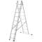 Drabina aluminiowa 3x9 Hailo HobbyStep combi (wys. rob. 6,50m)