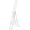 Drabina aluminiowa 3x9 Hailo HobbyStep combi (wys. rob. 6,50m)
