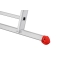 Drabina aluminiowa 3x12 Hailo HobbyStep combi (wys. rob. 8,93m)